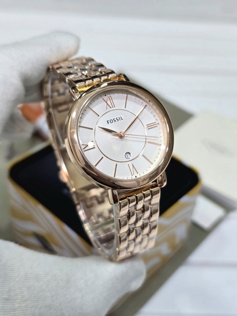 Fossil For Her Quality 7AA Premium Model Jacqueline ES3799I Dial Size 26mm TIMELESS BEAUTY IN EVERY TICK🤩 