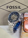 Fossil For Men 7AA Premium Collection Model Modern Machine Automatic ZSilver Towsman ME3197 Automatic Dial Size  44mm