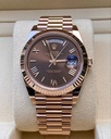 Rolex For Men’s AAA Premium Quality Day Date 40 Chocolate Same As Original model 