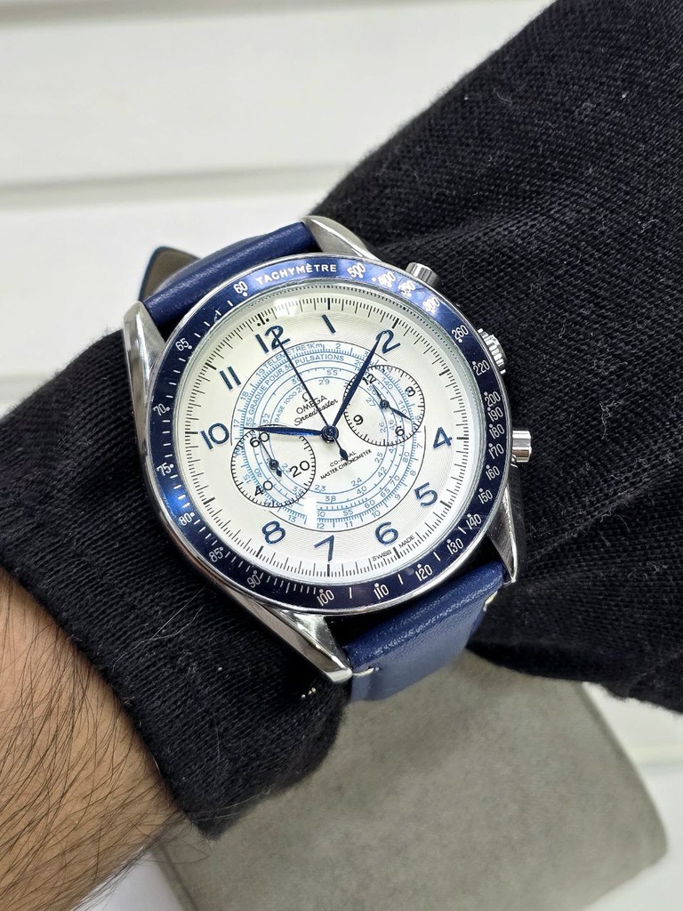 Omega For Men's Quality 7A Model Speed Master Speedmaster Master Chronometer Co‑Axial Case Size 43mm