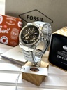Fossil For Men 7AA Premium Collection Model Modern Machine Automatic Z Silver Bronson ME3256 Automatic