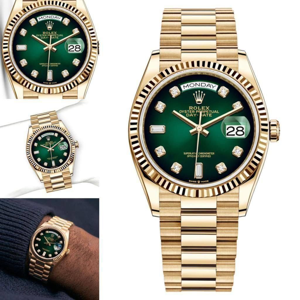 ROLEX DAY DATE 36 😍 For Men’s 5A Premium Quality Day Date 36 Collection