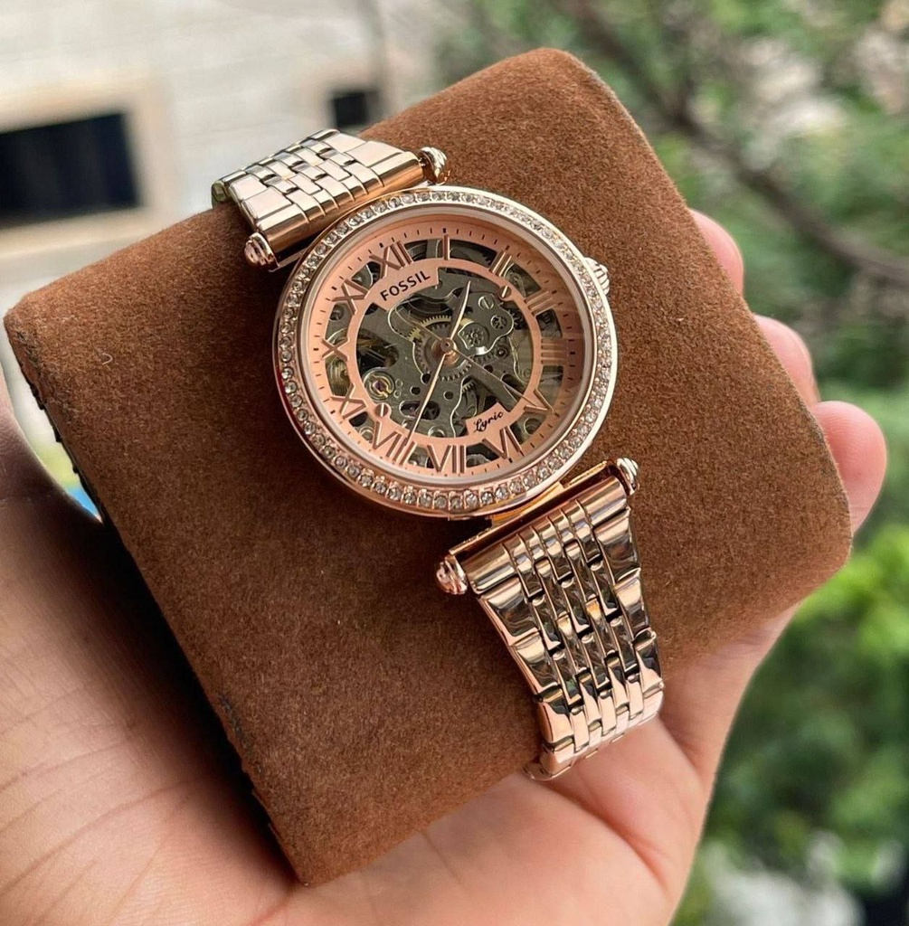Fossil Premium Luxury *Automatic Watch For Her ❣️⭐️ 7AA Premium collection
