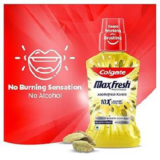 Colgate Max Fresh MOUTHWASH Aao Refresh Karein 10X LONGER COOLING