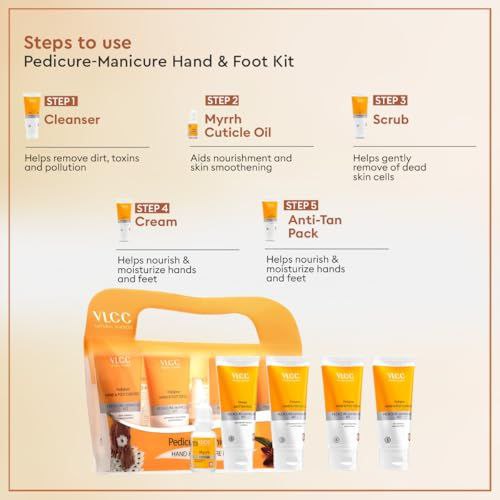 VLCC VLCC FOOT CLEANSE VLCC HAND & FOOT SCRUB VLCC Pedigion HAND & FOOT CREAM