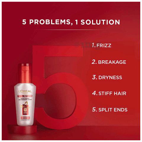 L'ORÉAL PARIS Total Repair 5 REPAIRING SERUM 7% REPAIR CONCENTRATE with #KERATIN