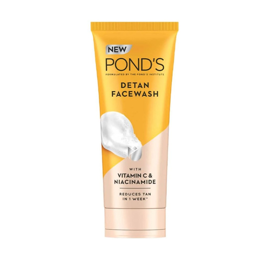 POND'S SKIN INSTITUTE WITH NIACINAMIDE + VITAMIN C DETAN FACEWASH