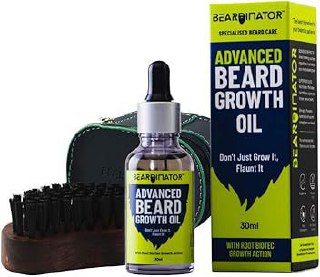 BEARDINATOR SPECIALISED BEARD CARE ADVANCED BEARD GROWTH OIL 30ml