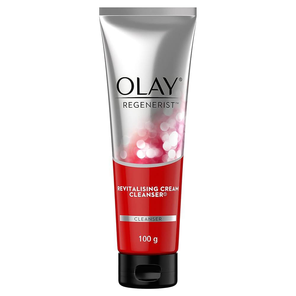 OLAY BEGENERIST CLEANS SKIN WITHOUT #OVERDRYING AND GENTLY -SMOOTHES SKIN