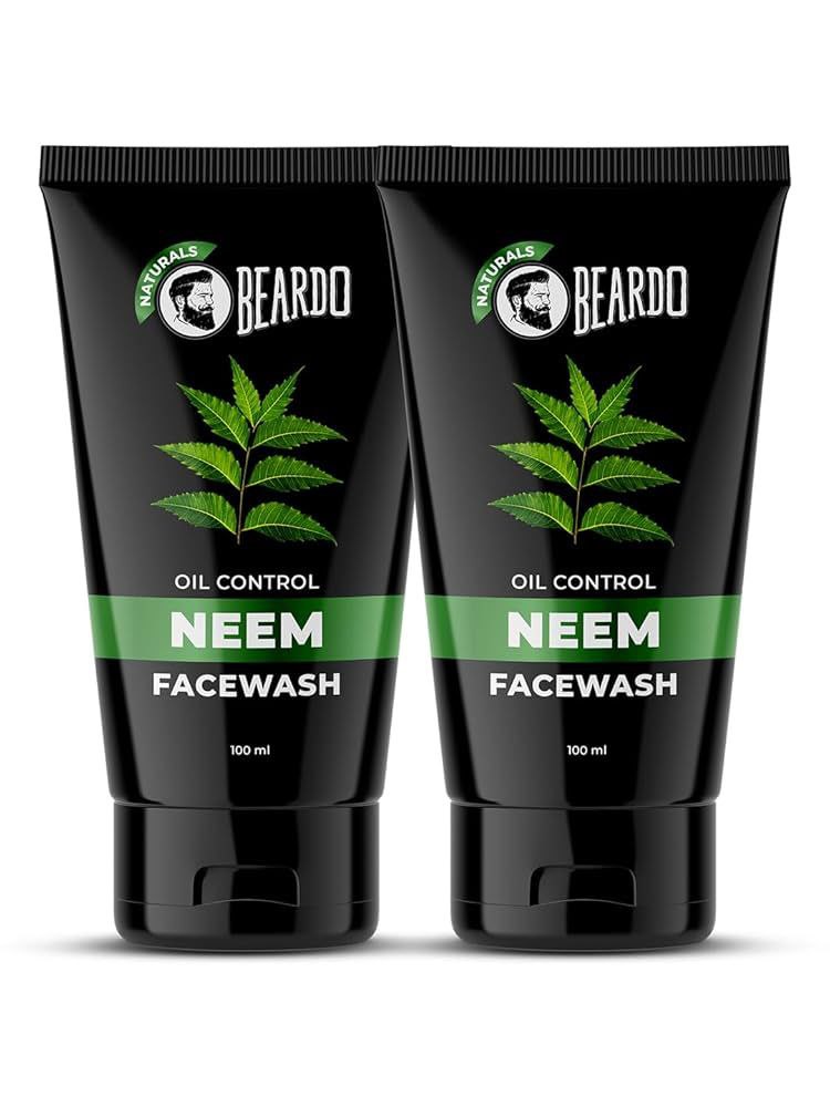 BEARDO Purifying Neem Face Wash  for  Oil Control, 100ml