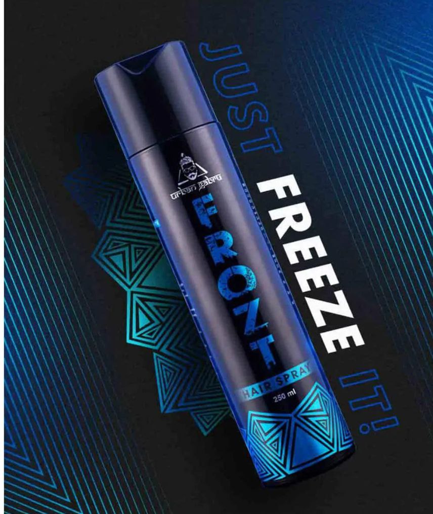 Urbangabru Frozt Hair Spray Extreme Hold for Women Men