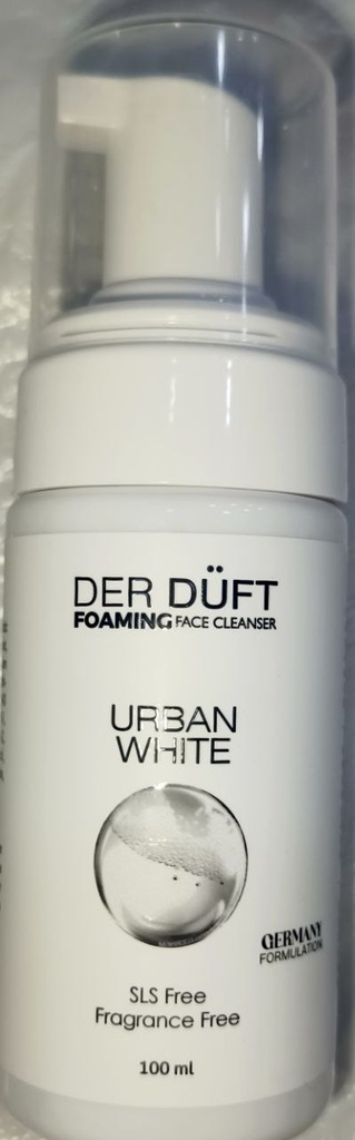 DER DÜFT FOAMING FACE CLEANSER URBAN WHITE GERMANY FORMULATION 100ml