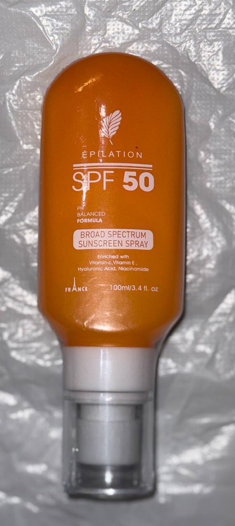 EPILATION SPF 50