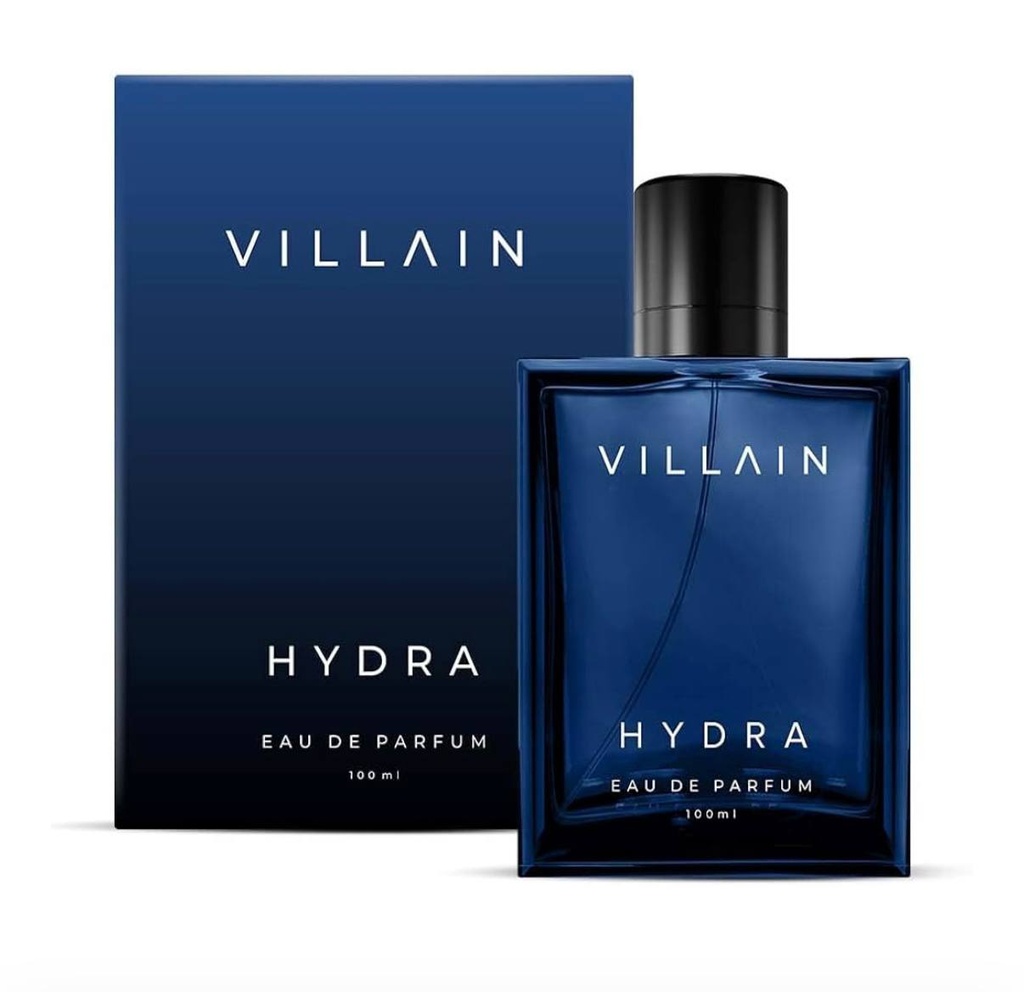 VILLAIN TOP NOTES Grapefruit Mint Lemon VILLAIN HYDRA EAU DE PARFUM