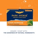 park avenue Premium Men's Soaps for Bath-Good Morning Grade 1