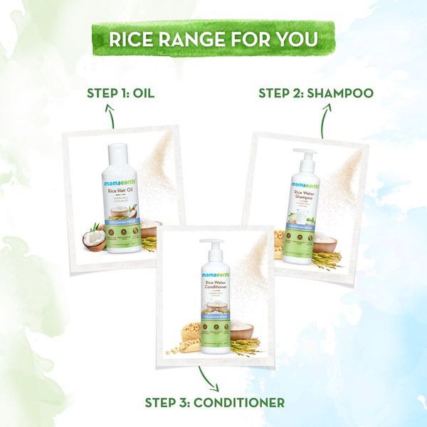 mamaearth Rice Water Conditioner with Rice Water Keratin