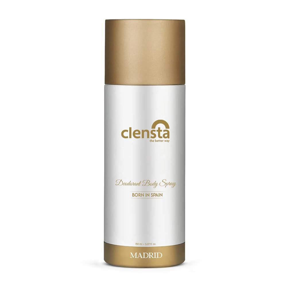 Clensta Madrid Deodorant for Men 150ml Body Spray Long Lasting 