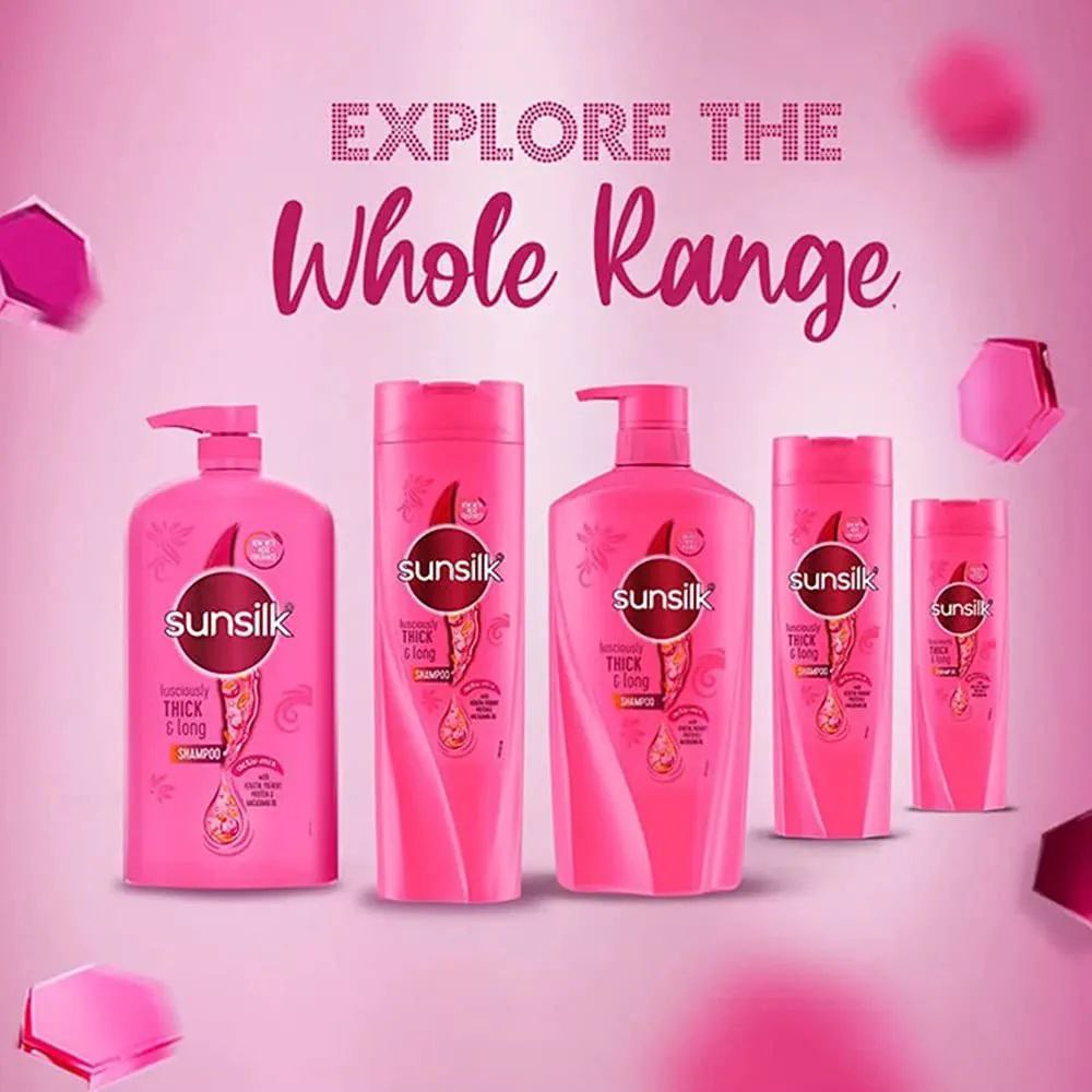 sunsilk lusciously THICK & long SHAMPOO 1L 