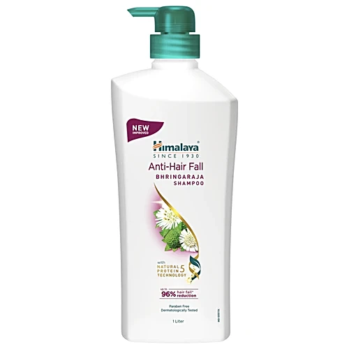 Himalaya Anti-Hair Fall Shampoo With Bhringaraja, For All Hair Types, 1 L