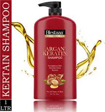 blestaaa essentialss ARGAN KARATIN SHAMPOO FOR ANTI HAIR FALL CONTROAL FOR MEN WOMEN.  (1 L)