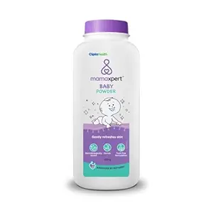 Cipla Mamaxpert Baby Powder 150g | No Talc | Dermatologically Tested