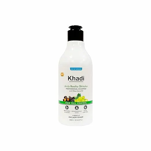 KHADI AMLA REETHA SHIKAKAI SHAMKAILASH KHADI GRAMUDYOG Amla Reetha Shikakai Professional Shampoo