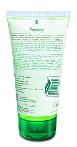 Herbals Himalaya Ayurvedic Purifying Neem Face Wash  Prevents Pimples 150ml