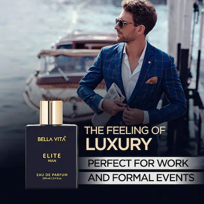 Bellavita Organic Luxury ELITE EDP perfume for Men 100 ml