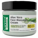 Luvyh Aloe Vera Face Massage Cream (100g) Organic Non-Toxic AloeVera for Acne, for Scars, Glowing & Radiant Skin Treatment for All Skin Types No Parabens, No Mineral Oil, No Sulphate, No Silicone