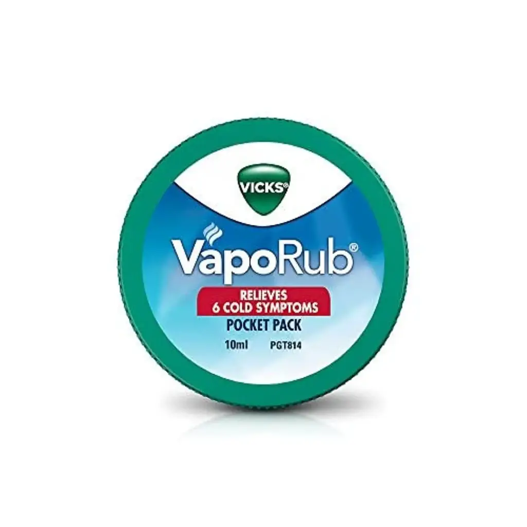 VICKS VapoRub VAPORIZING OINTMENT (10ml)