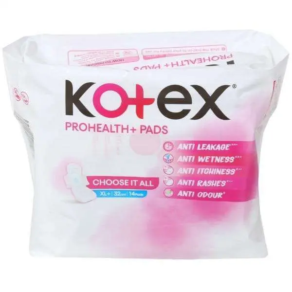 Pads PRODHEALTH+ PADS CHOOSE IT ALL XL+132cm/26Pads ANTI LEAKAGE ANTI WETNESS" ANTI ITCHINESS ANTI RASHES ANTI ODOUR