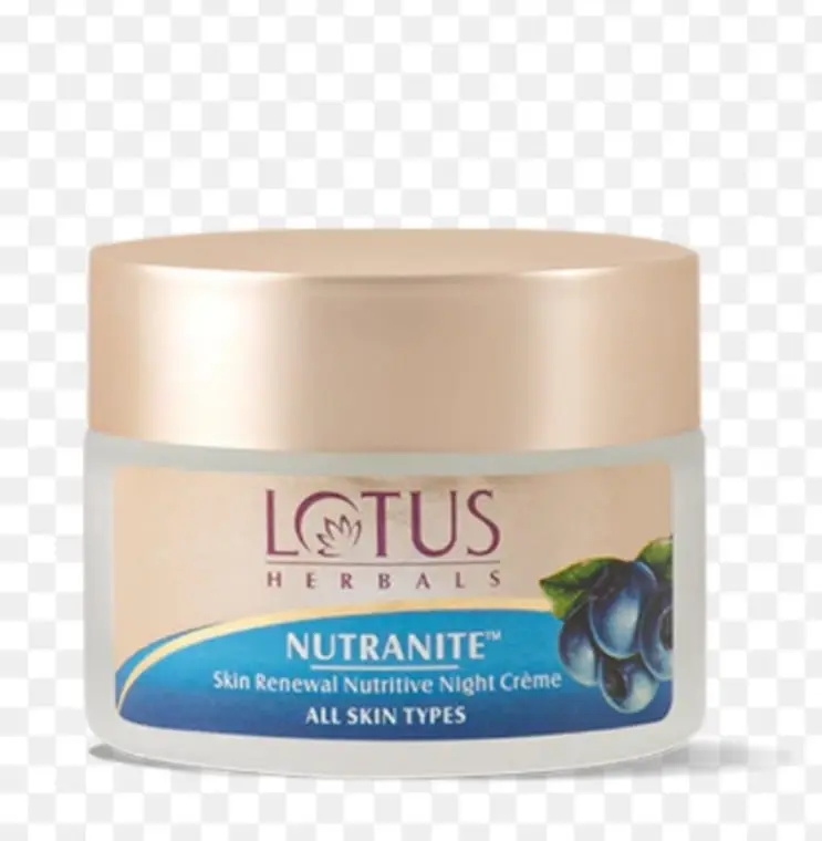 LOTUS HERRAIS NUTRANITE Skin Renewal Nutritive Night Crepe ALL SKIN TYPES