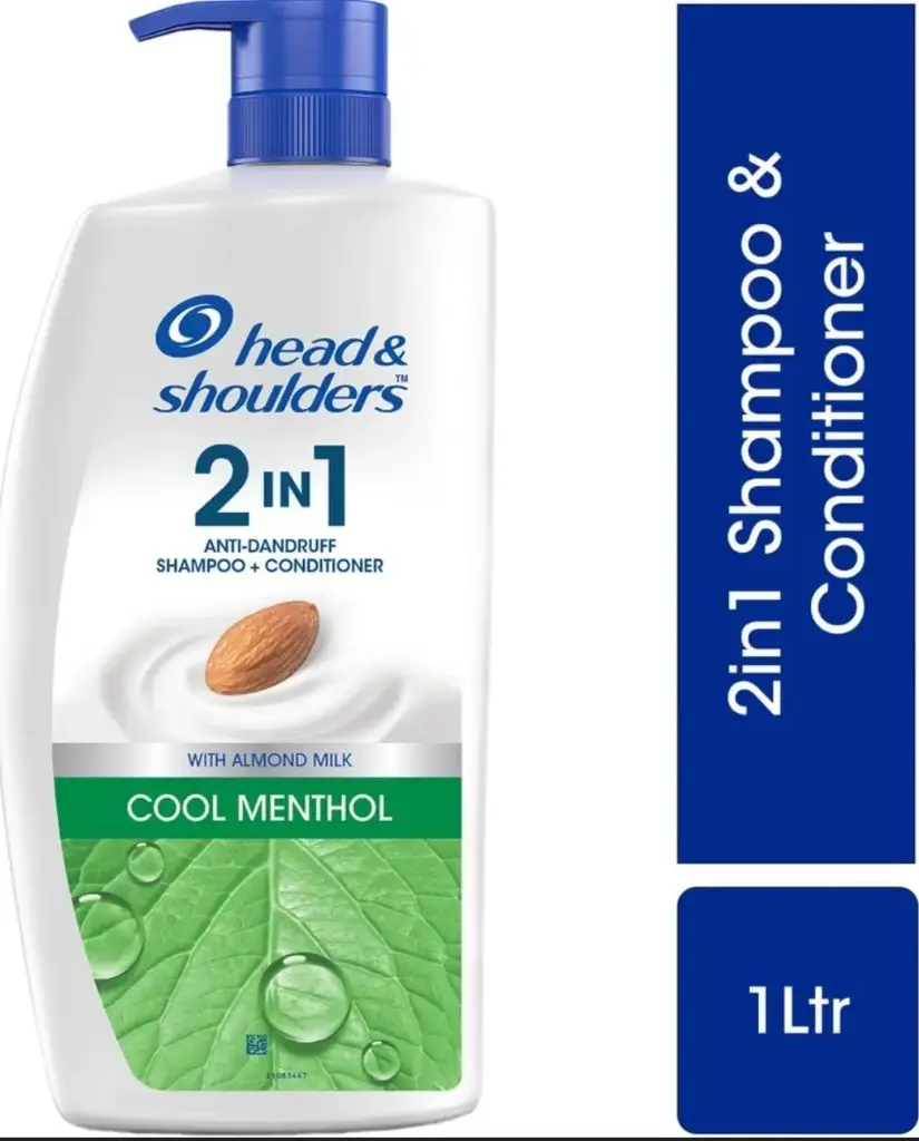 head& shoulders 2IN1 ANTI-DANDRUFF SHAMPOO +CONDITIONER WITH ALMOND MILK COOL MENTHOL 21083447