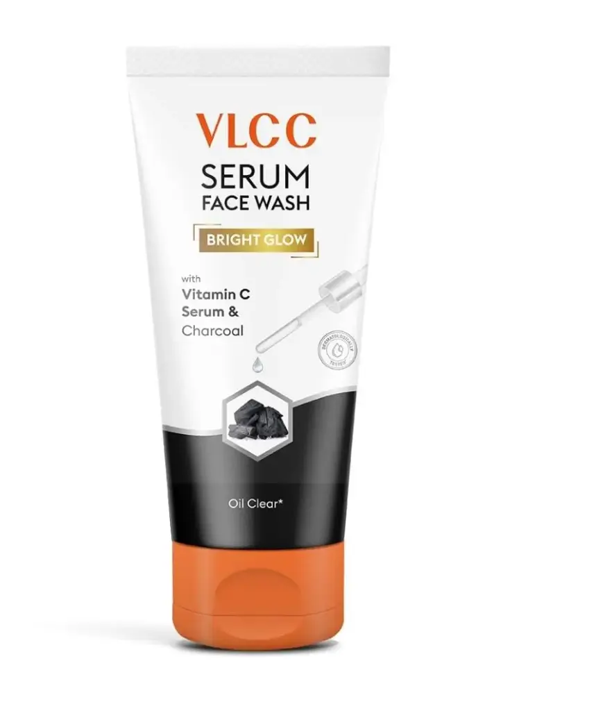 VLCC SERUM FACE WA 1 RIGHT GLOW with Vitamin C Serum &Charcoal Oil Clear*