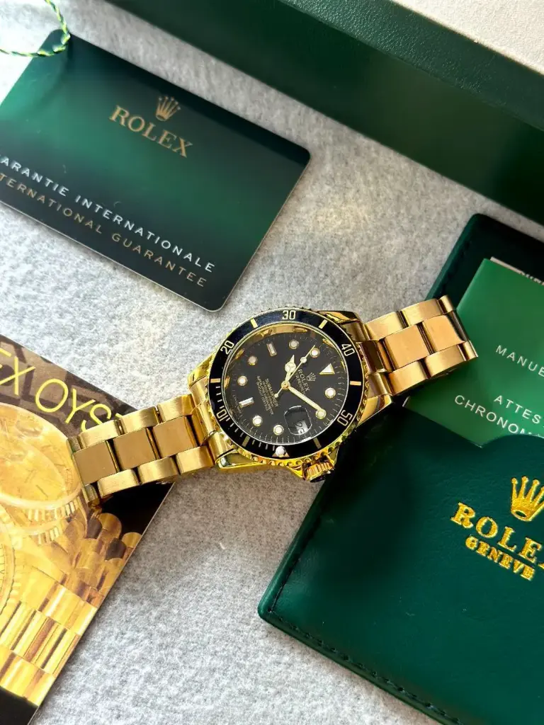 ROLEX SUBARMARINER GOLD MENS WATCH...