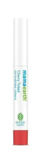 [345] Mamaearth 100% Natural Lip Balm for Women - 2 g (Cherry)