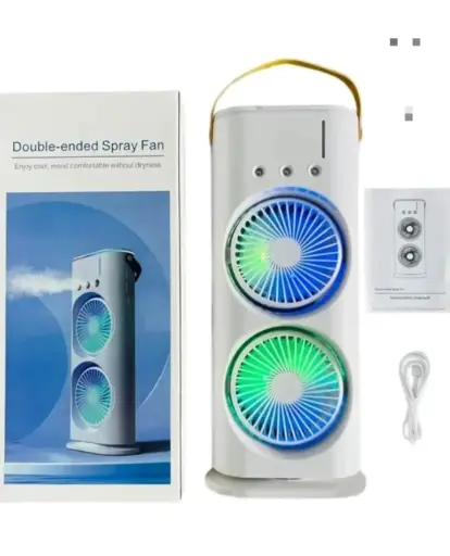 [1234] Double-ended Spray Fan Enjoy cool, moist comfortable without dryness
