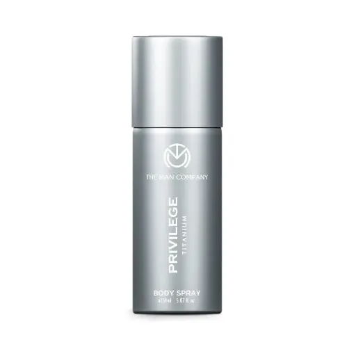 [1251] THE MAN COMPANY PRIVILEGE TITANIUM BODY SPRAY e150ml 5.07 fl. oz.