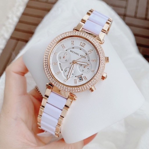 [1409] Michael Kors For Her 7A Premium Collection Model - MK5774 Dial Size 39mm Features follows - COLOUR OF A GIRL WITH THE BEST OF QUALITY* ❣