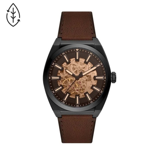 [1417] Fossil For Men 7AA Premium Collection Model Modern Machine Automatic Everett ME3207 Automatic Dial Size 42mm