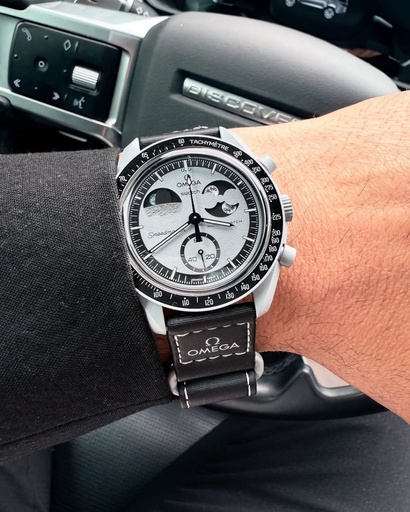 [1482] Omega x Swatch For Men's Watch Quality Grade 7AA Premium Collection Model Earth Phase MoonSwatch Mission to the Moon 