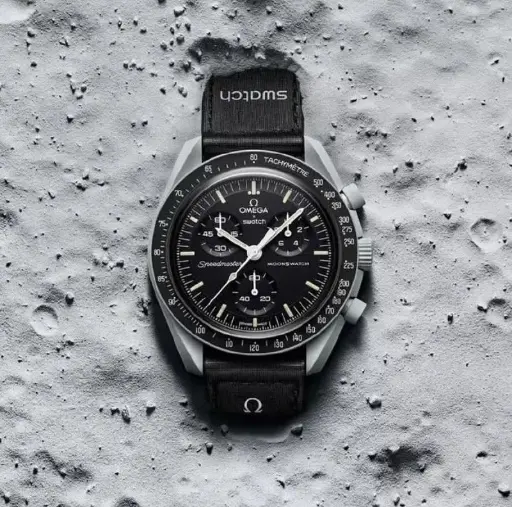 [1490] Omega x Swatch For  Men's Watch Quality Grade 7AA Premium Collection Case Size 42 mm 