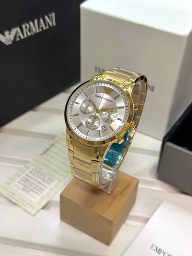 [1615] Emporio Armani For Men 7AA Premium Collection Dial Size 43mm Model Armani Steel Classics 