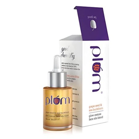 [697] plum grape seed & sea buckthorn glow-restore face oils blend