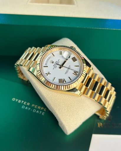 [1660] Rolex For Men 7AA Premium Collection Oyster Perpetual Day-Date Dial Size - 40mm 