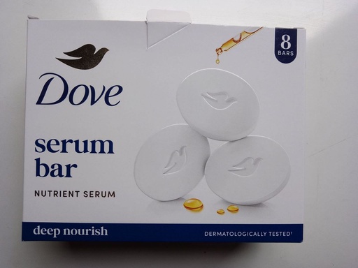 [158] Dove soap 7bars serum bar