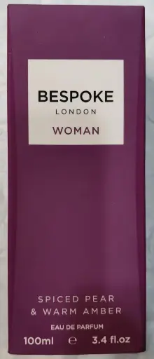 [66] BESPOKE LONDON WOMAN SPICED PEAR & WARM AMBER EAU DE PARFUME 100ml e 3.4 fl.oz