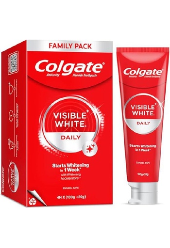 [133] Colgate Visible White Toothpaste | Teeth Whitening Starts in 1 Week