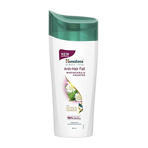 [262] Himalaya Anti-Hair Fall Shampoo With Bhringaraja, For All Hair Types, 80 ml