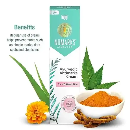 [85] Bajaj Nomarks antimarks cream for normal skin, 50gm